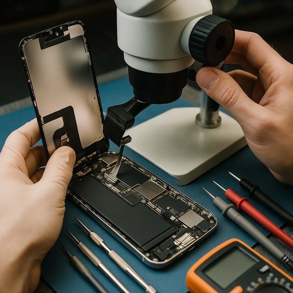 Diagnostyka problemów z ekranem iPhone - Szkolenia Apple – wiedza serwisowa i praktyczna diagnostyka