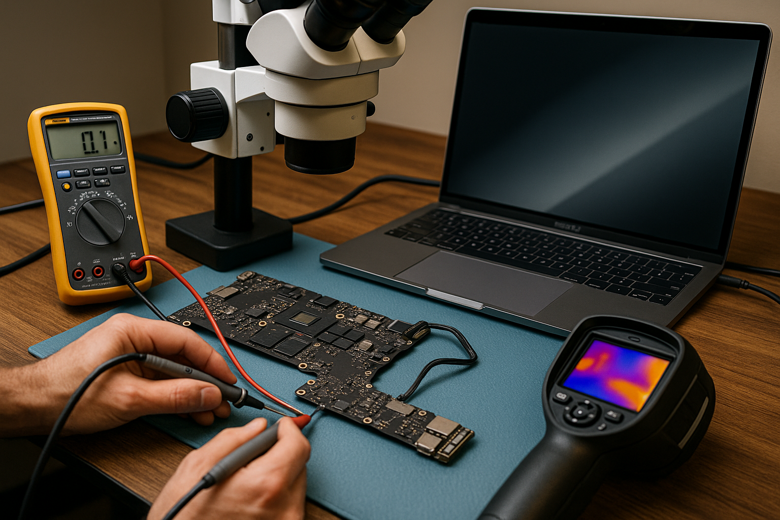 Najlepsze narzędzia do diagnostyki ekranu MacBook - Szkolenia Apple – wiedza serwisowa i praktyczna diagnostyka