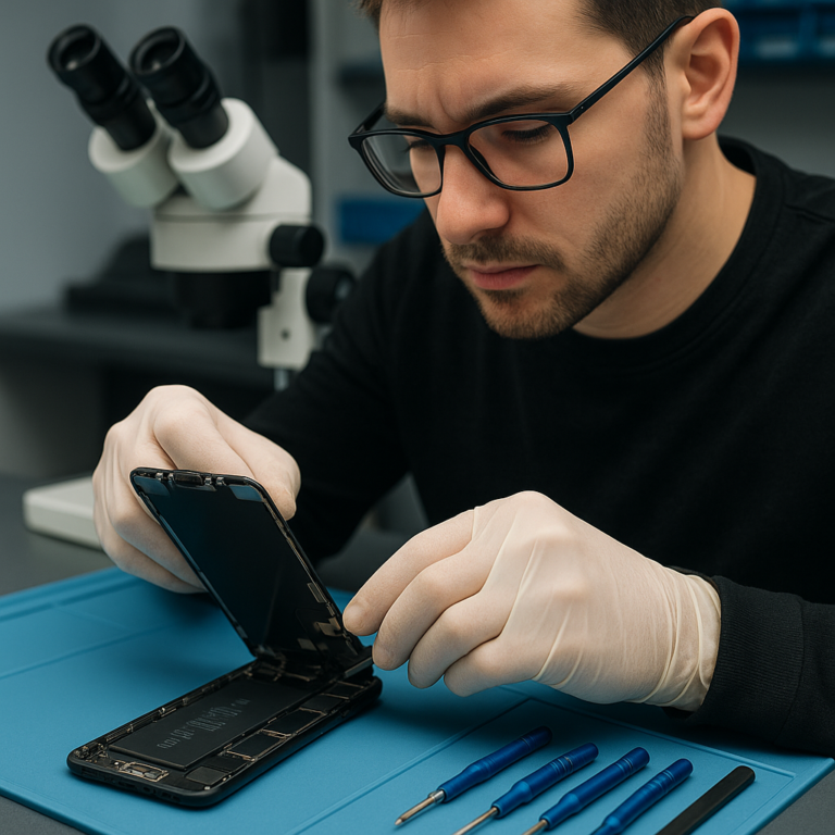 Jak efektywnie naprawić uszkodzony ekran iPhone'a? - Szkolenia Apple – wiedza serwisowa i praktyczna diagnostyka