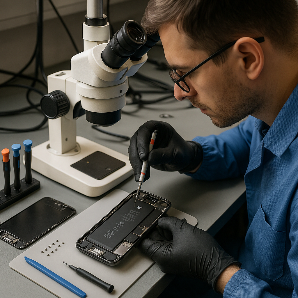 Jak uniknąć uszkodzeń podczas naprawy iPhone'a? - Szkolenia Apple – wiedza serwisowa i praktyczna diagnostyka