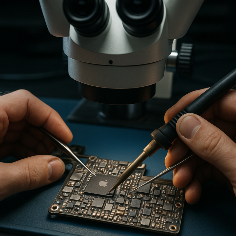 Mikrolutowanie a nanolutowanie – kluczowe różnice - Szkolenia Apple – wiedza serwisowa i praktyczna diagnostyka