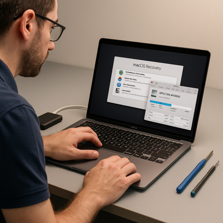 Problemy z systemem MacBooka – diagnostyka i naprawa - Szkolenia Apple – wiedza serwisowa i praktyczna diagnostyka