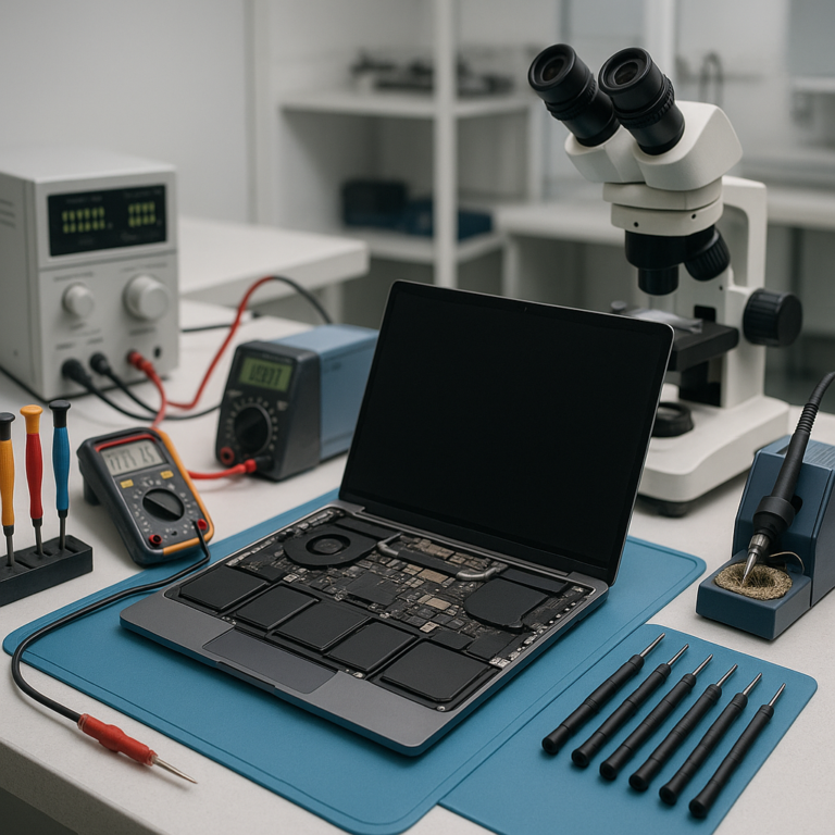 Najlepsze narzędzia do naprawy MacBooka - Szkolenia Apple – wiedza serwisowa i praktyczna diagnostyka