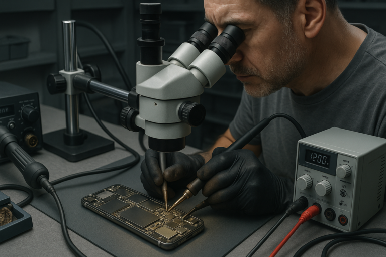 Mikrolutowanie czy tradycyjna naprawa Apple? - Szkolenia Apple – wiedza serwisowa i praktyczna diagnostyka