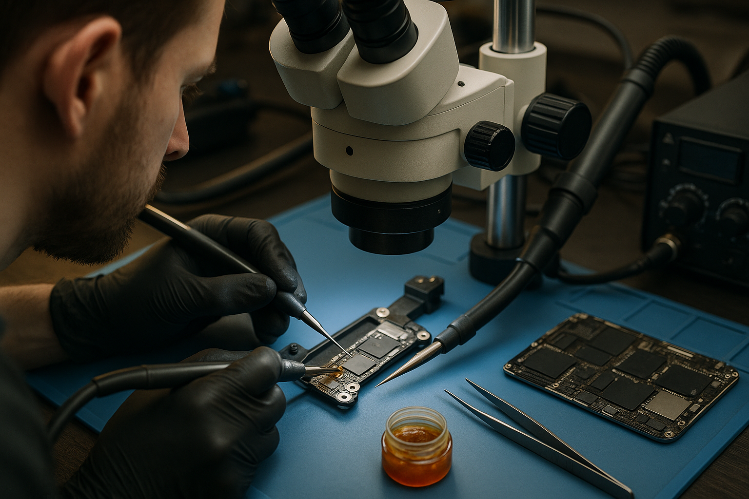 Techniki mikrolutowania Apple – zalety i wady - Szkolenia Apple – wiedza serwisowa i praktyczna diagnostyka