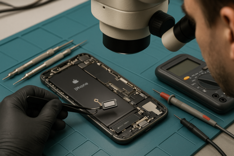 Diagnostyka głośnika iPhone krok po kroku - Szkolenia Apple – wiedza serwisowa i praktyczna diagnostyka